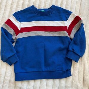 Toddler crewneck striped sweatshirt United Colors of Benetton